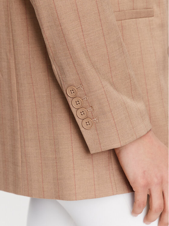 DKNY DKNY Sakko P3BCUO60 Beige Regular Fit