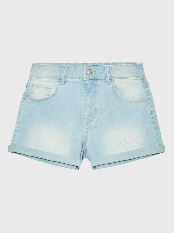 United Colors Of Benetton United Colors Of Benetton Jeansshorts 4XA2C9010 Himmelblau Regular Fit