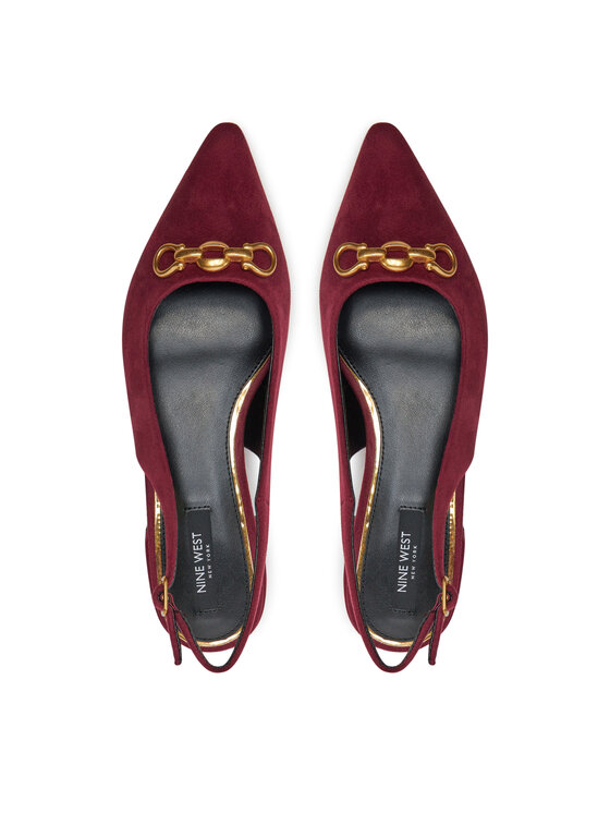 Nine West Nine West Czółenka WFA2991-1 Bordowy