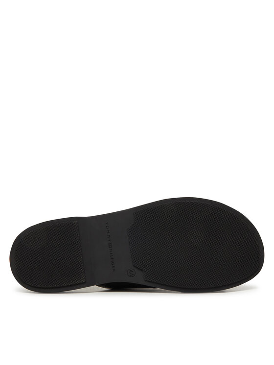 Tommy Hilfiger Tommy Hilfiger Natikači Premium Slipon Lh Sand FM0FM05357 Črna
