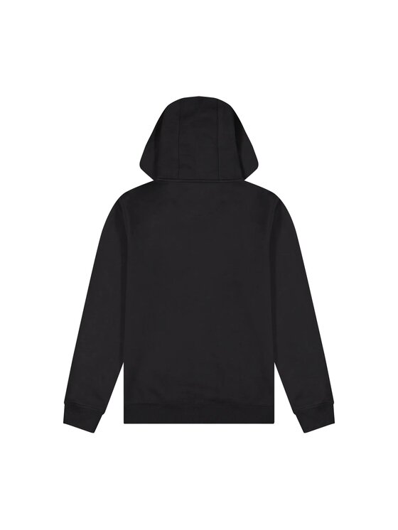 Wrangler Wrangler Bluza GRAPHIC ZIP HOODIE Czarny Regular Fit