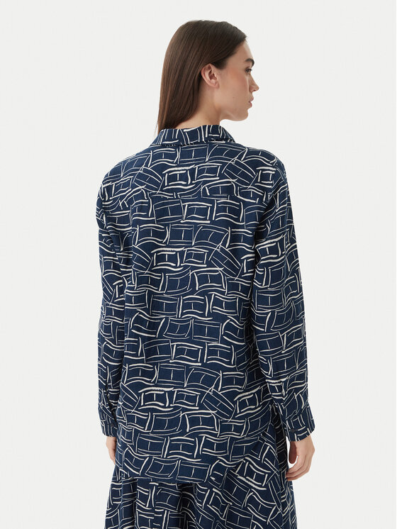 Tommy Hilfiger Tommy Hilfiger Πουκάμισο WW0WW44679 Σκούρο μπλε Regular Fit