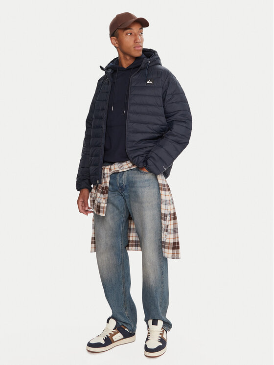 Quiksilver Quiksilver Преходно яке Scaly Hood EQYJK04189 Тъмносин Regular Fit