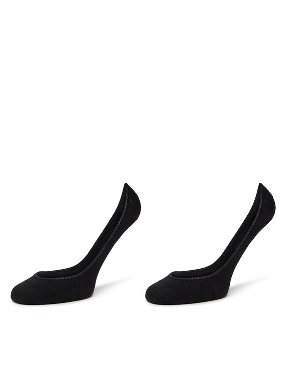Set de 2 perechi de șosete scurte de damă HUGO 50549269 Negru