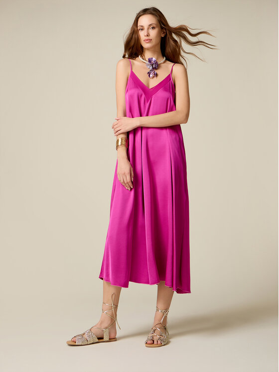 Oltre Oltre Vestito da giorno 7037J000862N019 Rosa Baggy Fit