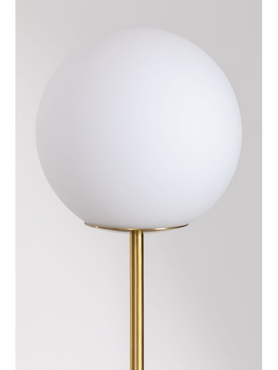 MIAhome MIAhome Lampa podłogowa złota podwójna HALM 157 cm Złoty