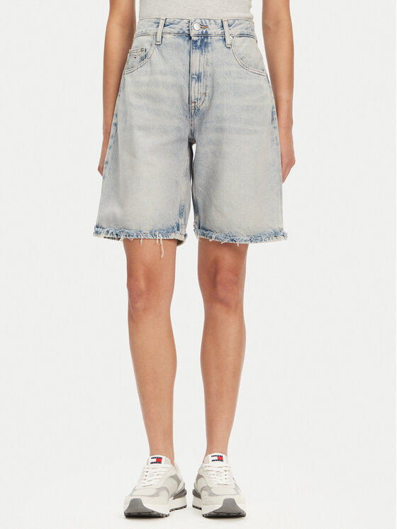 Tommy Jeans Tommy Jeans Kratke traperice Mia DW0DW20086 Plava Relaxed Fit