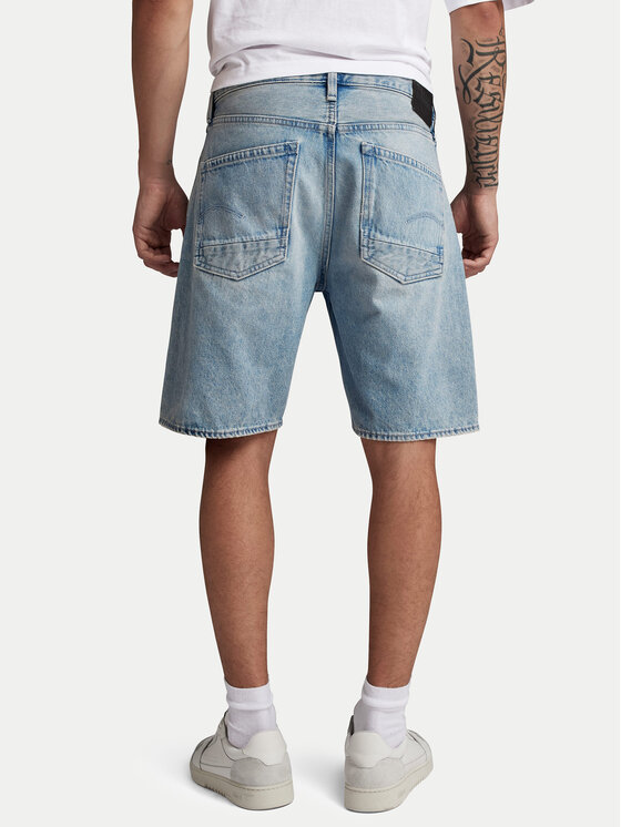 G-Star Raw G-Star Raw Szorty jeansowe Dakota D24411-D436-G671 Niebieski Regular Fit
