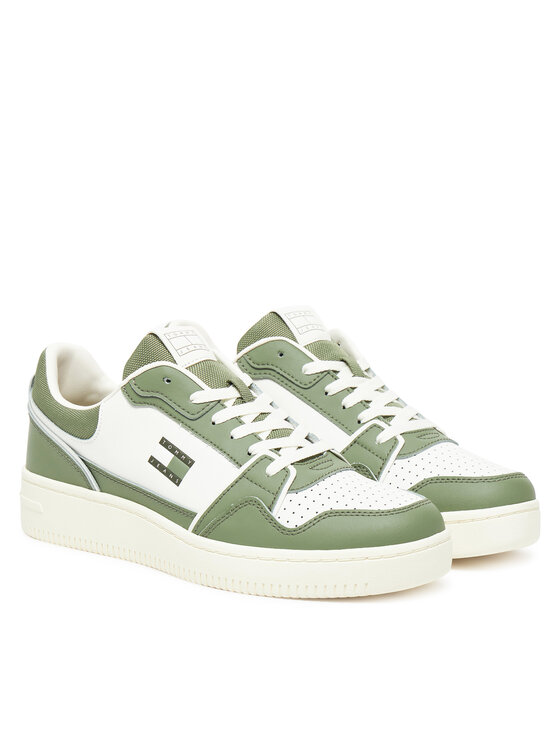 Tommy Jeans Tommy Jeans Sneakersy Tjm Retro Basket EM0EM01610 Biały