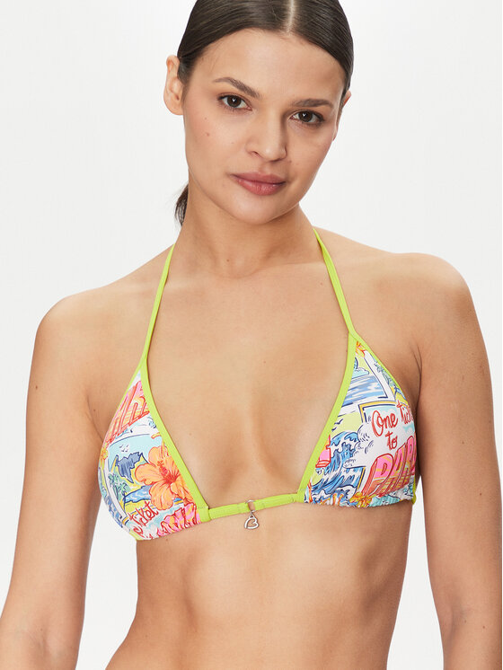Banana Moon Banana Moon Bikini felső Muzo Postcard MIZ10 Színes