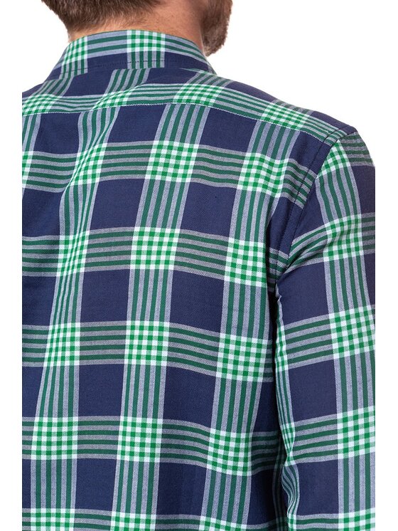 Wrangler Wrangler Camicia 1PKT SHIRT Blu Slim Fit