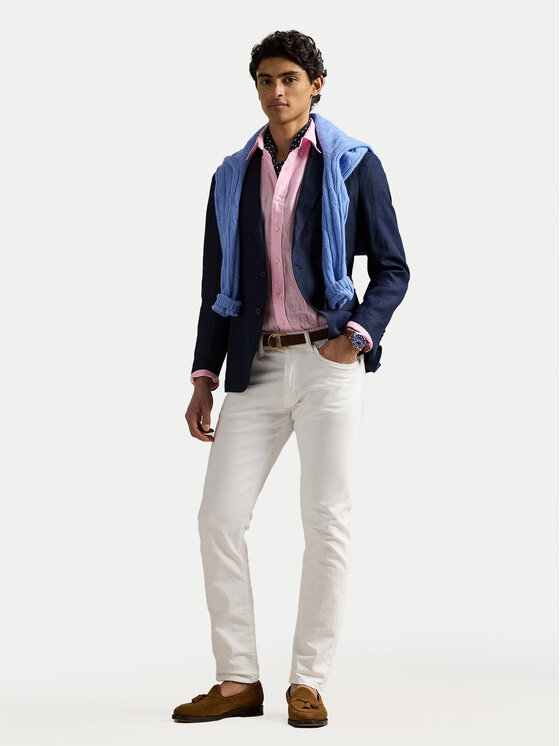 Polo Ralph Lauren Polo Ralph Lauren Cămașă 710968915002 Roz Slim Fit