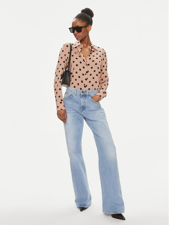 PINKO Pinko Cămașă Samorzare 100121 A133 Bej Regular Fit