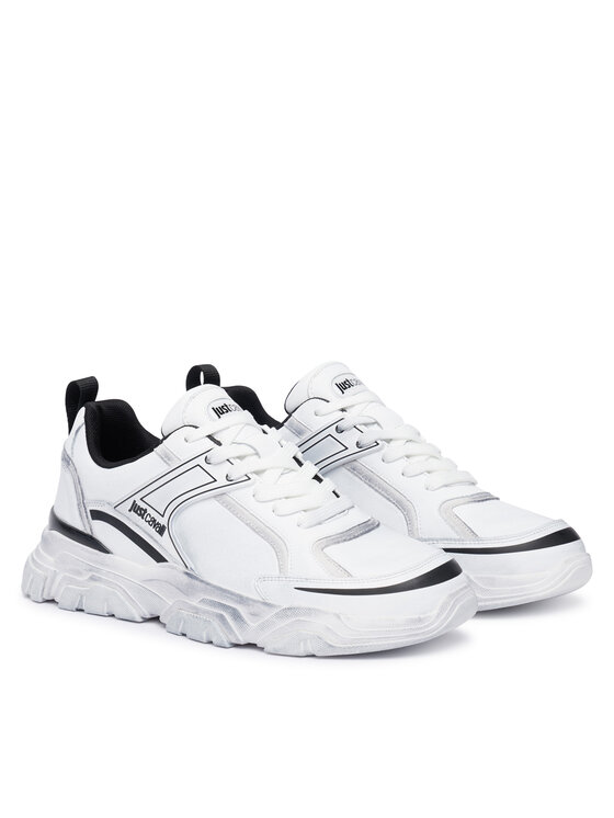 Just Cavalli Just Cavalli Sneakersy 81QA3SH5 ZPC40 Biela