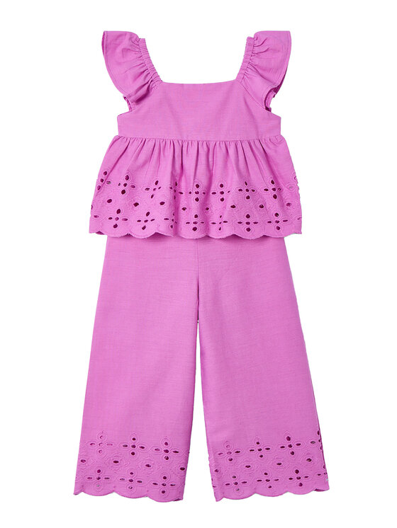Mayoral Mayoral Set Top und Hose 3561 Rosa Regular Fit