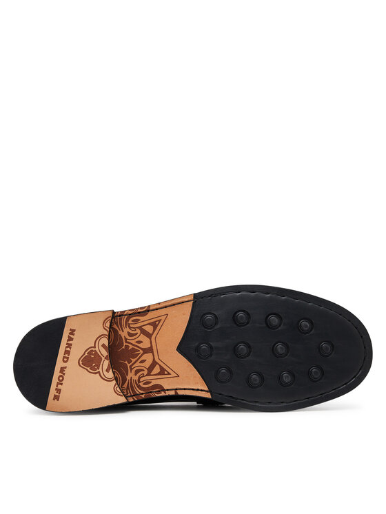 Naked Wolfe Naked Wolfe Mocassini Roma Nero