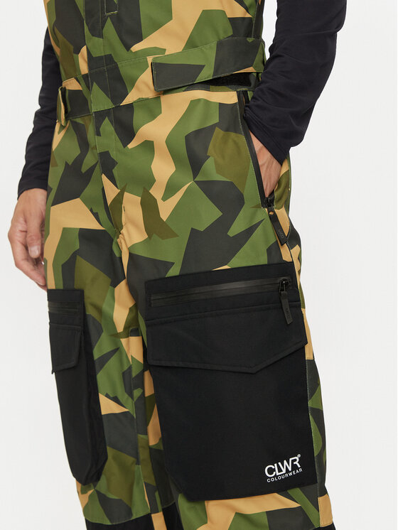Colourwear Colourwear Штани для сноуборду 7010296C6700 Хакі Regular Fit