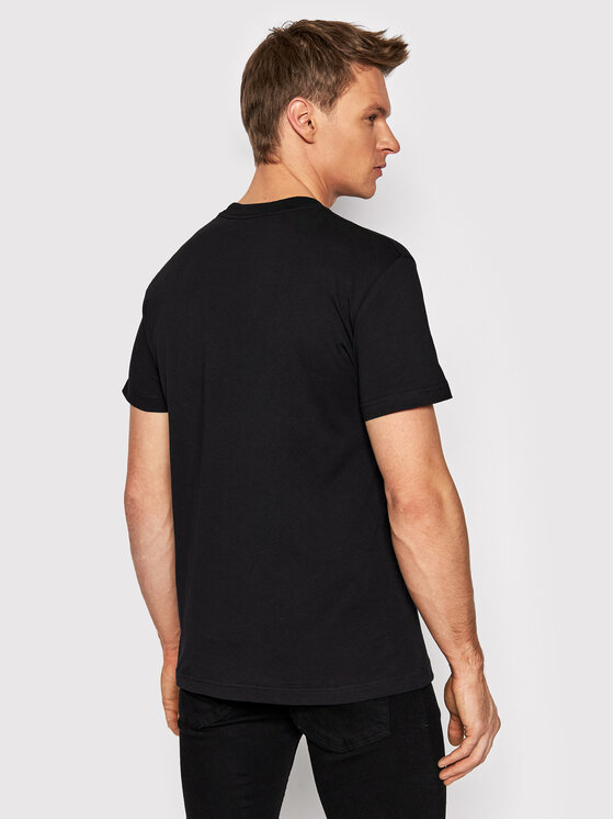 Versace Jeans Couture Versace Jeans Couture Tričko 72GAHT01 Čierna Regular Fit