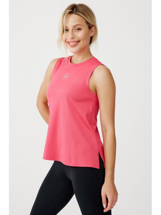ROUGH RADICAL ROUGH RADICAL Koszulka techniczna CLASSIC TOP Różowy Comfortable Fit