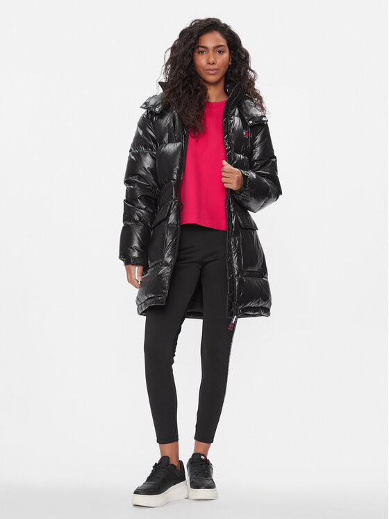 Tommy Jeans Tommy Jeans Kurtka puchowa Alaska DW0DW16573 Czarny Regular Fit
