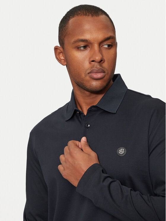 BOSS Boss Polo 50523917 Granatowy Regular Fit