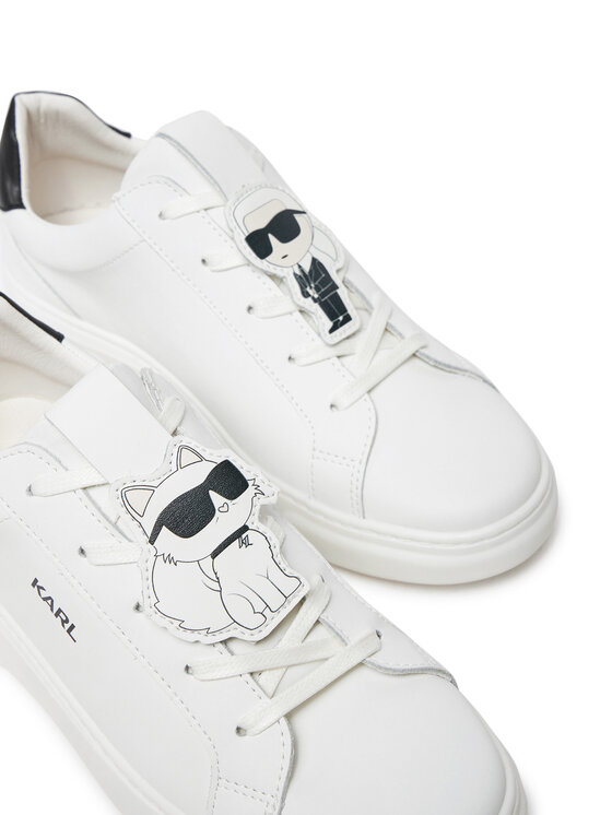 Karl Lagerfeld Kids Karl Lagerfeld Kids Sneakersy Z30313 S Biały