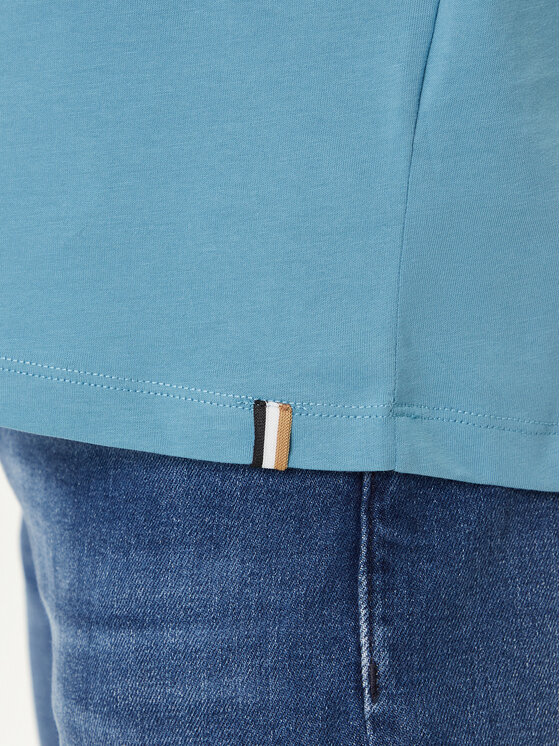 BOSS BOSS T-krekls 50531401 Gaiši zils Regular Fit