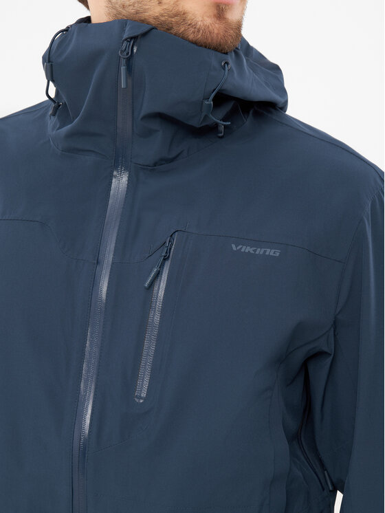 Viking Viking Kurtka outdoor Trek Pro 2.5 Granatowy Regular Fit