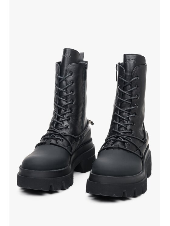 Estro Estro Μποτάκια ER00111821 Μαύρο