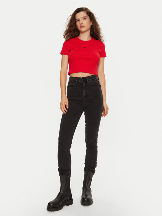 HUGO Hugo Traperice Girali 50527063 Siva Skinny Fit