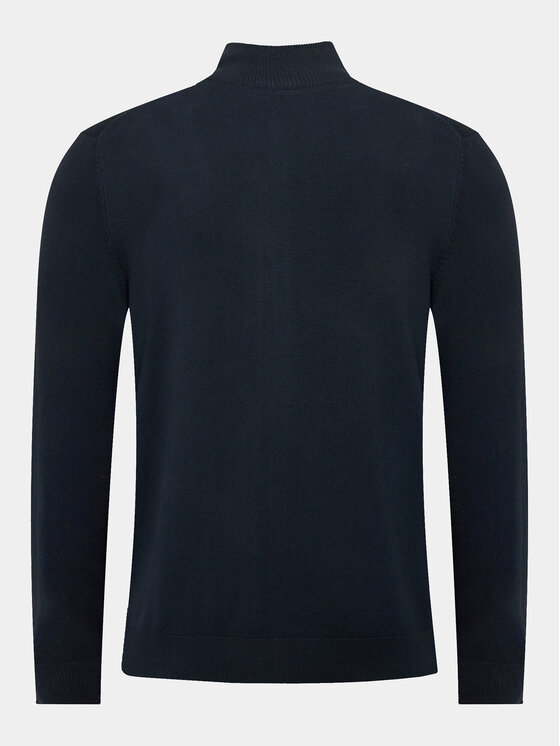 Lindbergh Lindbergh Sweter 30-800143 Granatowy Slim Fit