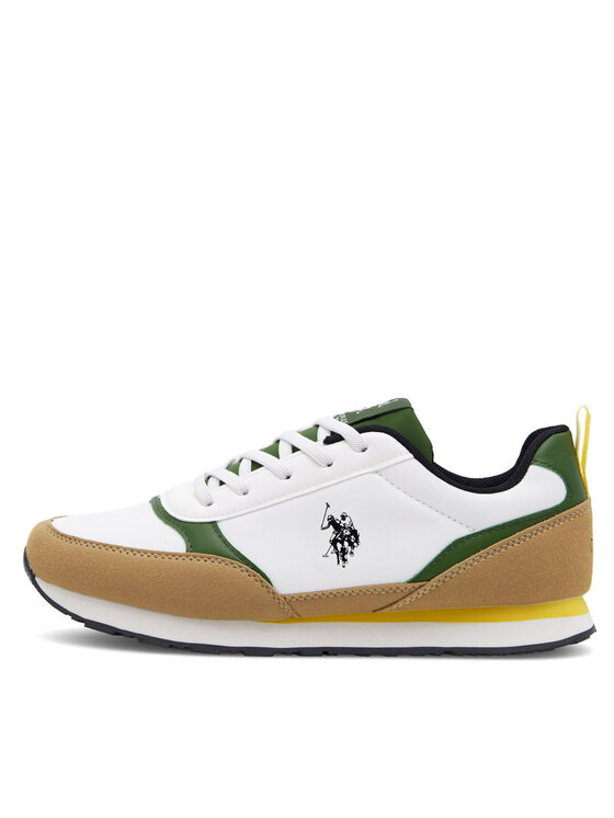 U.S. Polo Assn. U.S. Polo Assn. Сникърси NOBIK013A Бял