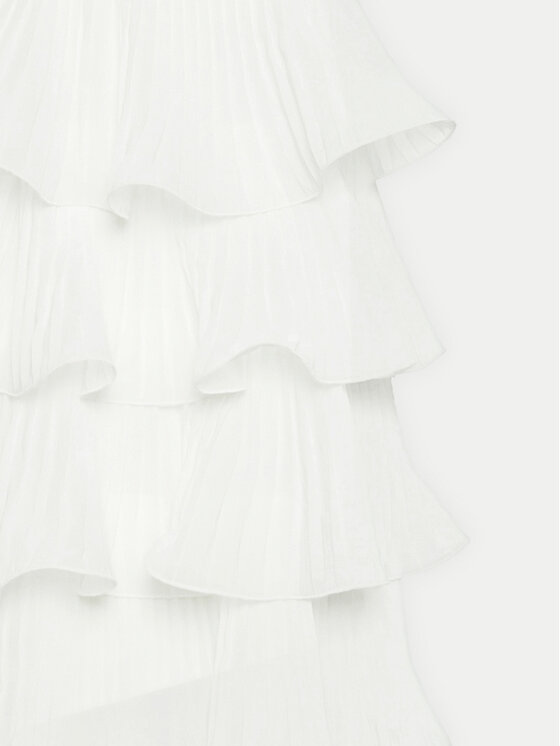 YAS YAS Abito da cocktail Lucia 26036503 Bianco Regular Fit