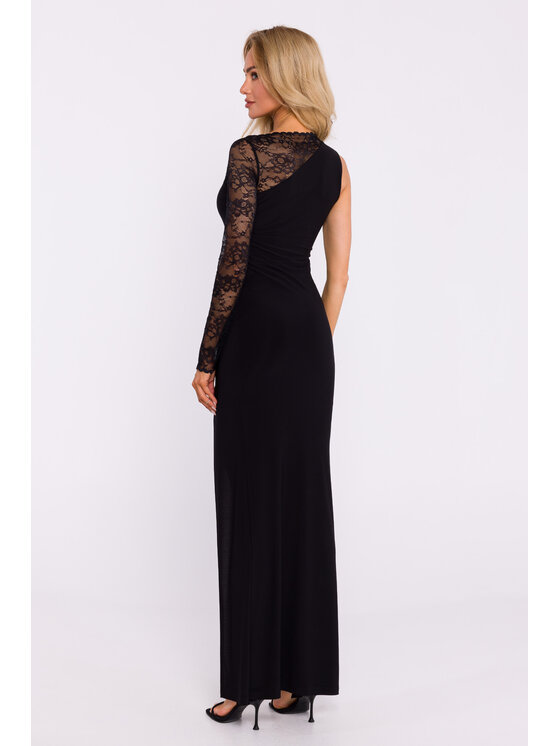 Made of Emotion Made of Emotion Abito da sera M839 Nero Sexy Straight Fit