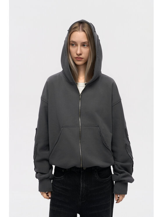 2005 2005 Bluza Firepatch Szary Oversize