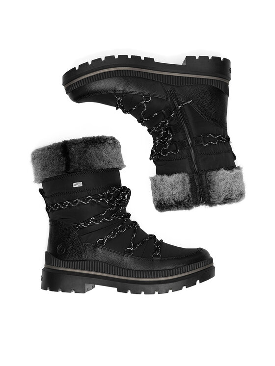 Remonte Remonte Stiefeletten D0C81-03 Schwarz