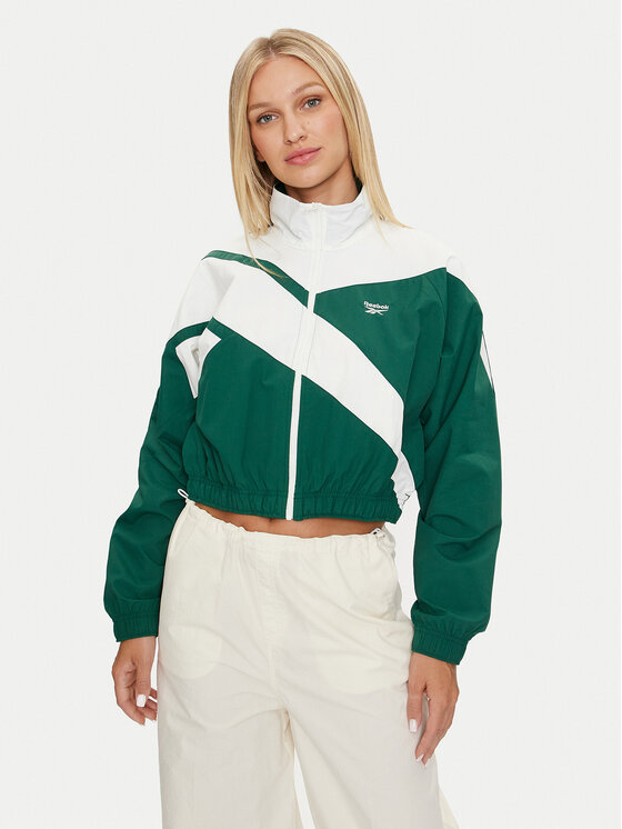 Reebok Reebok Демісезонна куртка Cl Ae Fr Tt 100076212 Зелений Regular Fit
