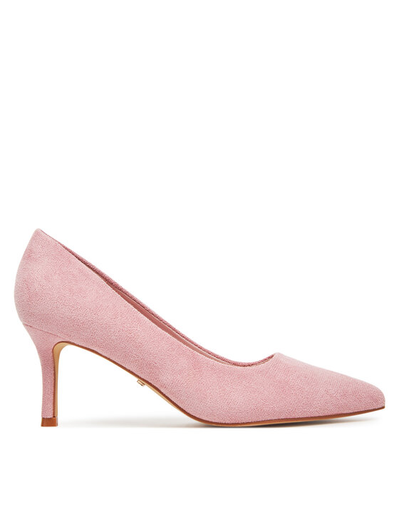 Pantofi cu toc subțire DeeZee BK-0807 Roz