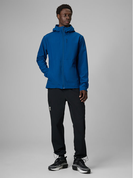 4F 4F Kurtka przejściowa CITY JACKETS Turkusowy Regular Fit