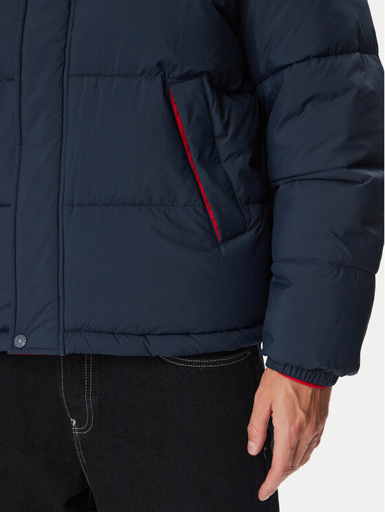 Tommy Jeans Tommy Jeans Kurtka zimowa Vail Flag DM0DM23728 Granatowy Regular Fit