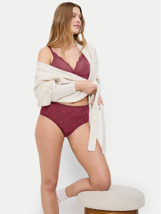 Triumph Triumph Klasične spodnje hlačke z visokim pasom Amourette Charm 10216997 Roza