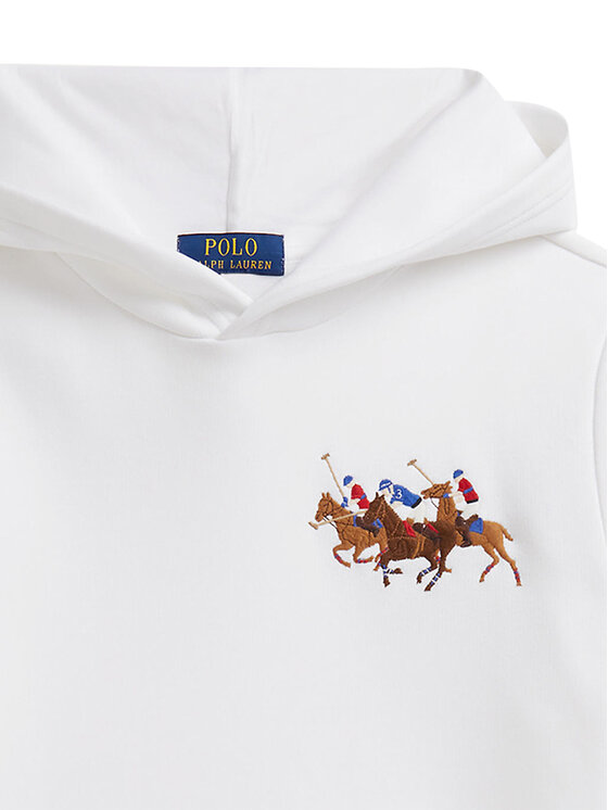 Polo Ralph Lauren Polo Ralph Lauren Mikina 323A95741002 Bílá Regular Fit