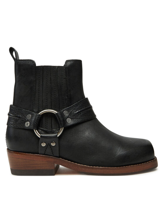 Bronx Členková obuv Lo-Ua 47580-B Čierna