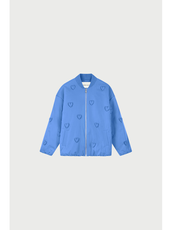 Fabienne Chapot Fabienne Chapot Kurtka bomber 6123-1769-98 Niebieski jasny Loose Fit