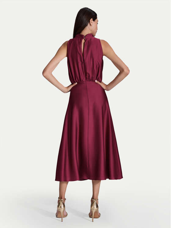 Swing Swing Coctailkleid 5AI13700 Dunkelrot Regular Fit