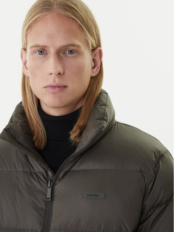 Calvin Klein Calvin Klein Vatovaná bunda LV04LD529G Hnědá Regular Fit