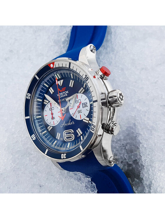 Vostok Europe Vostok Europe Zegarek 6S21-510A583SY Żółty