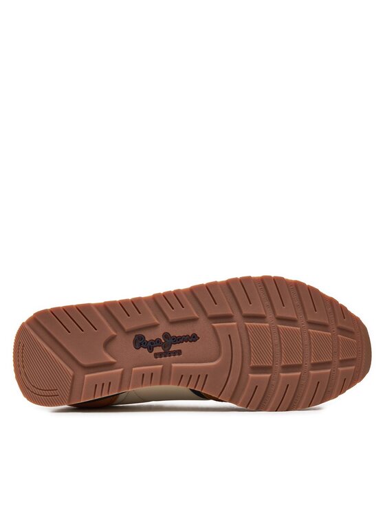 Pepe Jeans Pepe Jeans Sneakersy Brit Mix M PMS40006 Hnedá