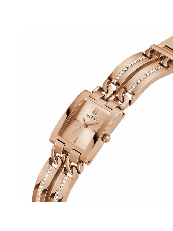 Guess Guess Hodinky GW0668L3 Růžové zlato
