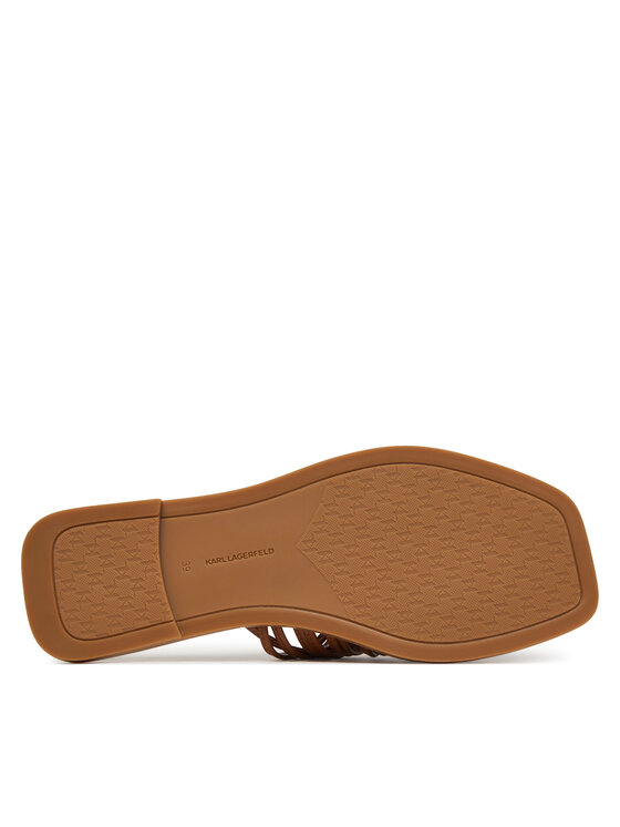 KARL LAGERFELD KARL LAGERFELD Šlepetės KL85426 Ruda